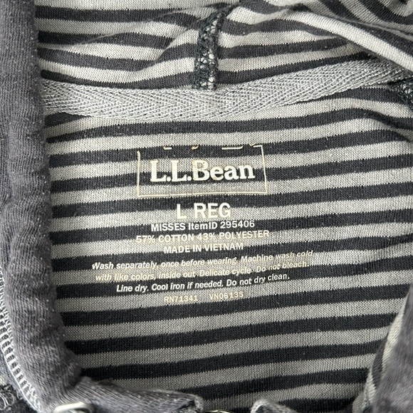 LL Bean zip sweatshirt - Picture 6 of 7